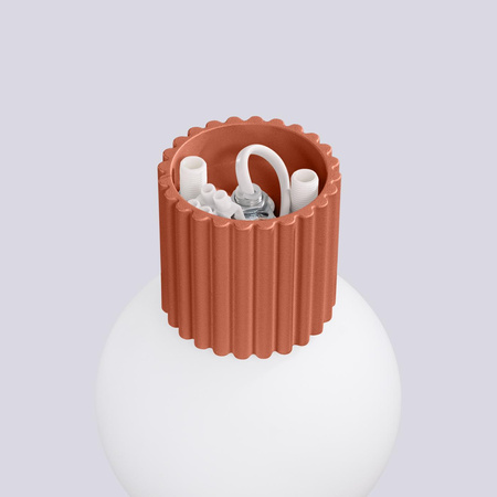 Kinkiet HALO ochra czerwona IP44 (SL.1727) - Sollux Lighting