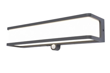 Kinkiet Solarny Zew. DOBLO Kol. Szary 4000K (6943801125) - Lutec