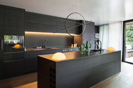 Lampa wisząca LINEA No.3 czarna 4k Altavola Design (LA088/PX_4k_black) - ALTAVOLA DESIGN