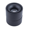 Oprawa natynkowa czarna regulowana Posh Cree COB 12W 3000K CRI90+ 20° (Abigali-MZTD-B-12-20WW)