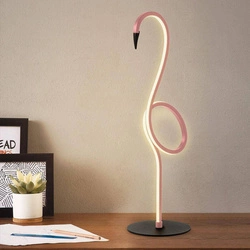 Lampa stołowa Flamingo (FLAMINGO-TL-PNK) - Elstead Lighting