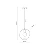 Lampa wisząca SOL grafitowa (3369) - TK Lighting