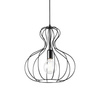 Lampa wisząca Ampolla kol. czarny (148502) Ideal Lux - żyrandol