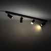 Reflektory na listwie AMIS BLACK LAMPA SUFITOWA 4 (10635) - TK Lighting