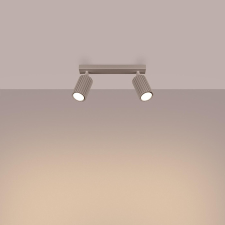 Plafon KARBON 2 taupe (SL.1763) - Sollux Lighting