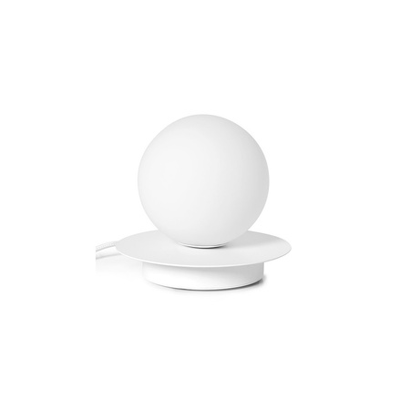 BORRA ST biała lampa stołowa (B1A111P1) - Ummo