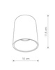 LAMPA SUFITOWA EYE TONE BLACK | CZARNY (8930) - Nowodvorski