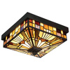 Plafon w stylu Art Deco Inglenook (QZ-INGLENOOK-F) - Elstead Lighting