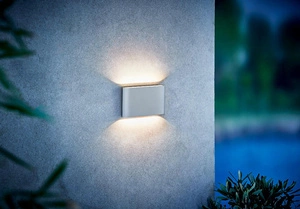 Lampa ścienna KINVER Nordlux LED  Aluminium Biały