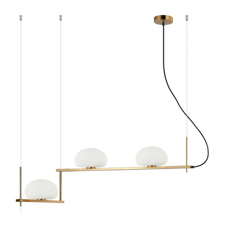 Lampa wisząca Kernio  (PND-357783-BRO+W) - Italux