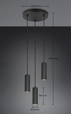 Kaskadowa lampa wisząca SOKA (367730332) - Trio