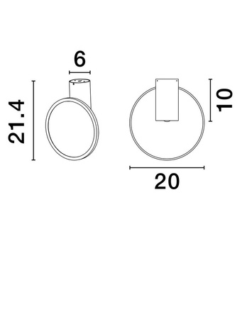 Plafon wewnętrzny TOLATA (LE44755) - Luces Exclusivas