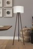 PIKO LAMPA PODŁOGOWA ORZECH/WALNUT-CREAM (ASZ.1608) - Zuma Line