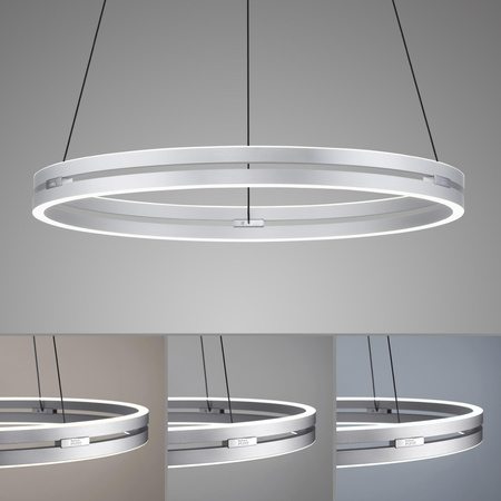 PURE E-LOOP LAMPA WISZĄCA ALUMINIUM (2551-95) - Paul Neuhaus