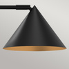 Lampa stołowa Remyck - 1 źródło światła - Matowa czerń (ALM-REMYCK-TL-BK) - Elstead Lighting