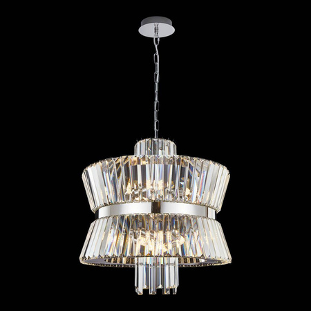 Żyrandol AURELIA CHROME 12xE14 (ML0406) - Milagro