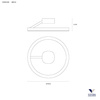 Lampa sufitowa HURRICANE Ø 40 cm (0001.21) - Vivida