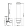 Kinkiet Payne (FE-PAYNE1-BATH) - Elstead Lighting