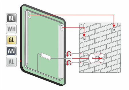 Lustro BONITA PLUS - MCJ