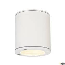 SITRA, lampa sufitowa outdoor, TCR-TSE, IP44, okrągła, biała, maks. 9W (231541) - SLV