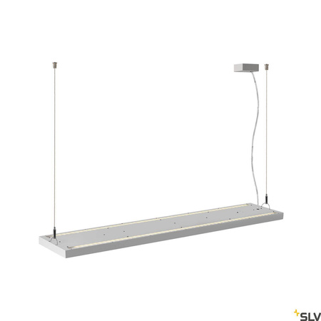Ściemnialna lampa wisząca WORKLIGHT PRO 120 DALI, Touch, szara (1007470) - SLV