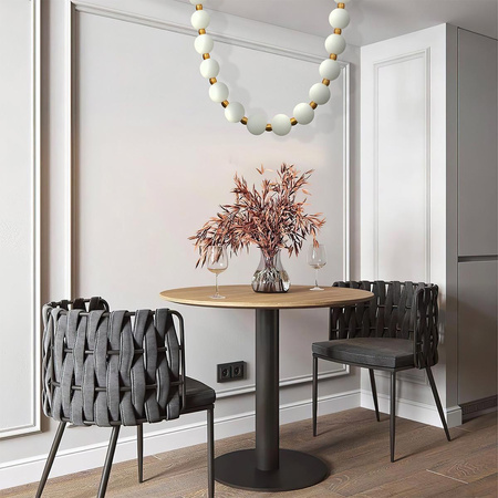 Lampa wisząca Dorado Rope 4 m złota LED CCT (LP-002/4M CCT) - Light Prestige