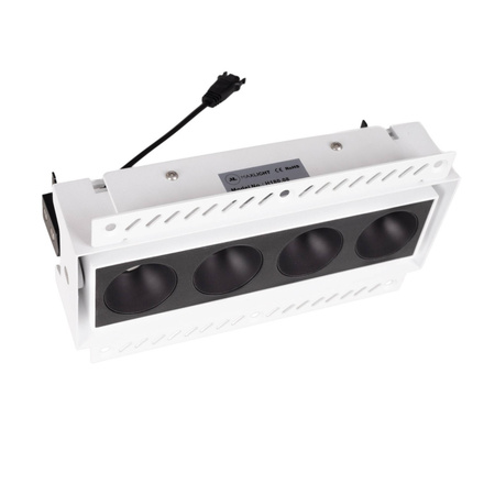 MAXLIGHT H180.08  RAMKA WPUSTOWA MODULAR , DO SKOMPLETOWANIA Z MODUŁEM HM180 I TRAFO HT180