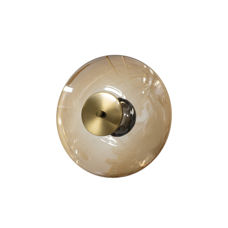 Szklany kinkiet ANDORA WALL 20 AMBER (AZ6888) Azzardo