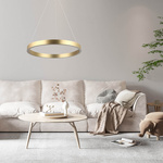 Lampa wisząca Midway mała złota Triangle LP-033/1P S GD Triangle Light Prestige