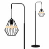 Lampa stojąca CLIFF BLACK 1xE27 (MLP5528) - Milagro