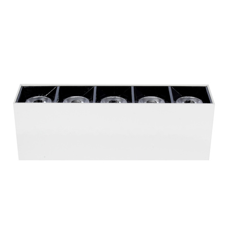 Lampa liniowa natynkowa 15w 3000K biało-czarna JDL-3T - DomenoLED