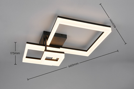 Geometryczna lampa przysufitowa CAMINO (R65771332) - RL