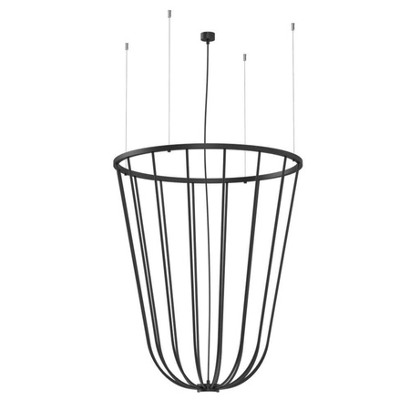Lampa wisząca no. moon A Z - Czarna (600 mm)   (5145) - Shilo