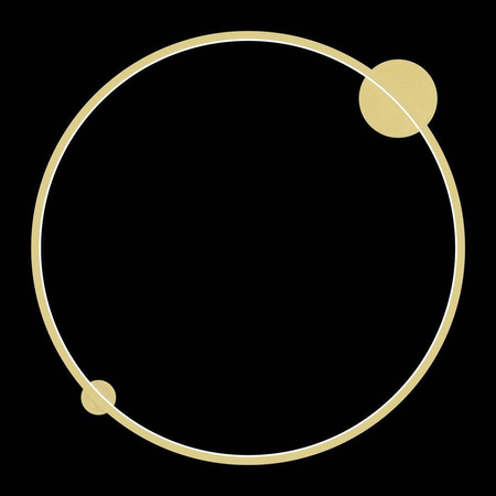 Kinkiet Saturno 80 cm Gold 46W LED (ML8861) - Milagro
