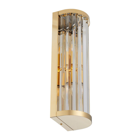Ekskluzywny kinkiet  EXELLENT złota  szklane rurki 45 cm (ST-88022W) - Step into Design