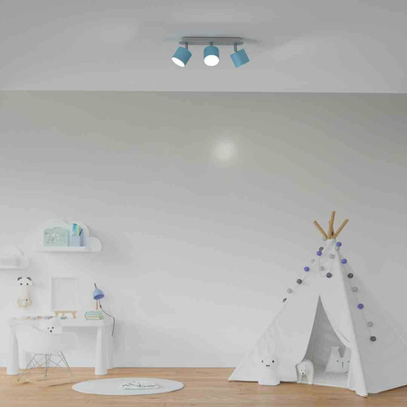 Lampa sufitowa DIXIE BLUE 3xGX53 (MLP7606) - Milagro