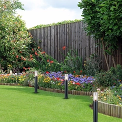 Słupek Ogrodowy Harlem 1xE27 IP44 50cm (EKO1711) - Eko-Light