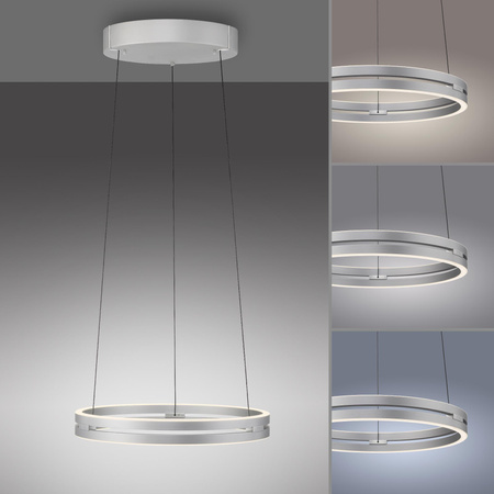 PURE E-LOOP LAMPA WISZĄCA ALUMINIUM (2550-95) - Paul Neuhaus