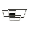 CEILING LIGHT 42W 3000K ALUMINUM&ACRYLIC DIMMABLE SANDY BLACK (2023 Zambelis) - Zambelis