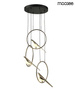 MOOSEE lampa wisząca BIRD DISC złota (MSE010100294) - Moosee