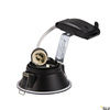 HORN-O, lampa wpuszczana, QPAR51, okrągła, kolor czarny matowy, maks. 50W, ze sprężynami zaciskowymi (113160) - SLV