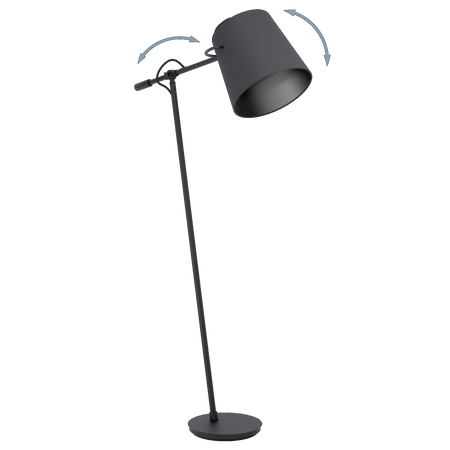 Lampa Podłogowa GRANADILLOS czarna (39867) - EGLO