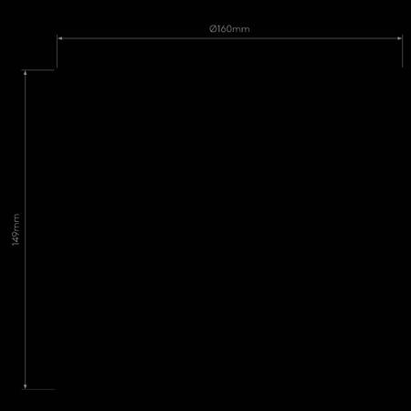 Klosz Nara Globe Glass - White (Opal) (5039001) - Astro Lighting