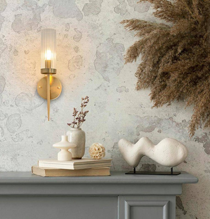 MOOSEE lampa ścienna TORCH złota (MSE010400197) - Moosee
