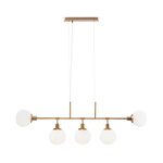 Lampa wisząca Erich Modern (MOD221-PL-05-G) Maytoni - żyrandol