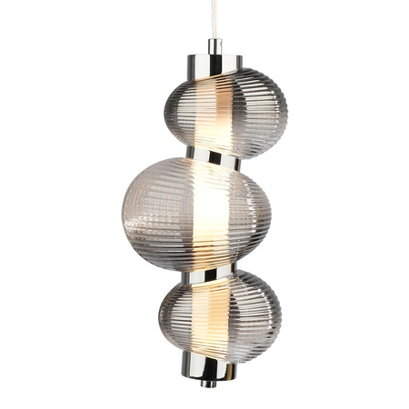 Lampa wisząca BOLLA SMOKED 12W LED (ML1425) - Milagro