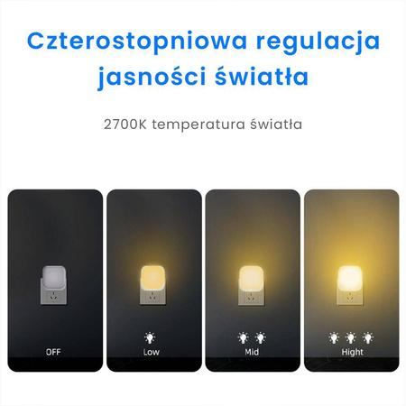 Lampka Wtykowa Pati 2700K (EKW1439) - Eko-Light