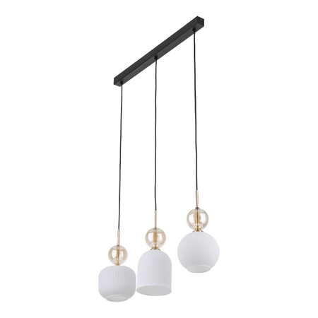 SOPHIA COGNAC WHITE LAMPA WISZĄCA 3XE14 (11591) - TK Lighting
