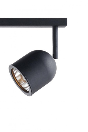 Lampa sufitowa SPARK 4 kolor Czarny (50946402) - KASPA