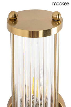 MOOSEE lampa ścienna PILAR złota (MSE010400192) - Moosee